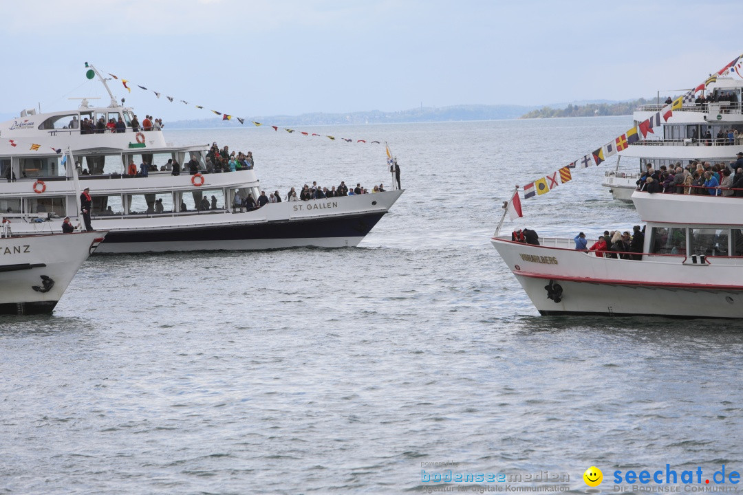 48. Internationale Flottensternfahrt: Bodensee - Friedrichshafen, 27.04.201