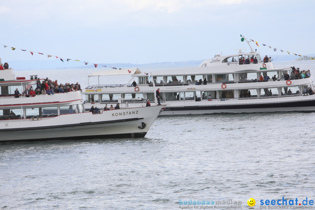 48. Internationale Flottensternfahrt: Bodensee - Friedrichshafen, 27.04.201