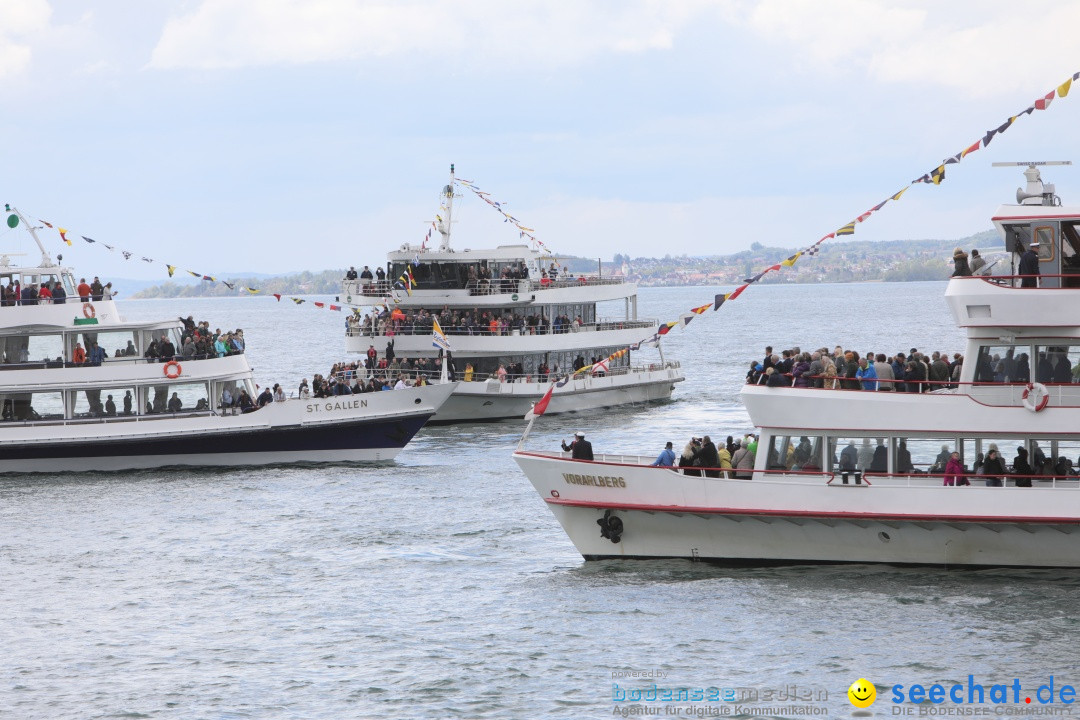 48. Internationale Flottensternfahrt: Bodensee - Friedrichshafen, 27.04.201