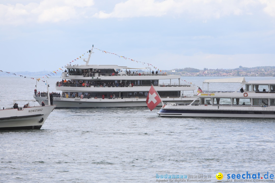 48. Internationale Flottensternfahrt: Bodensee - Friedrichshafen, 27.04.201