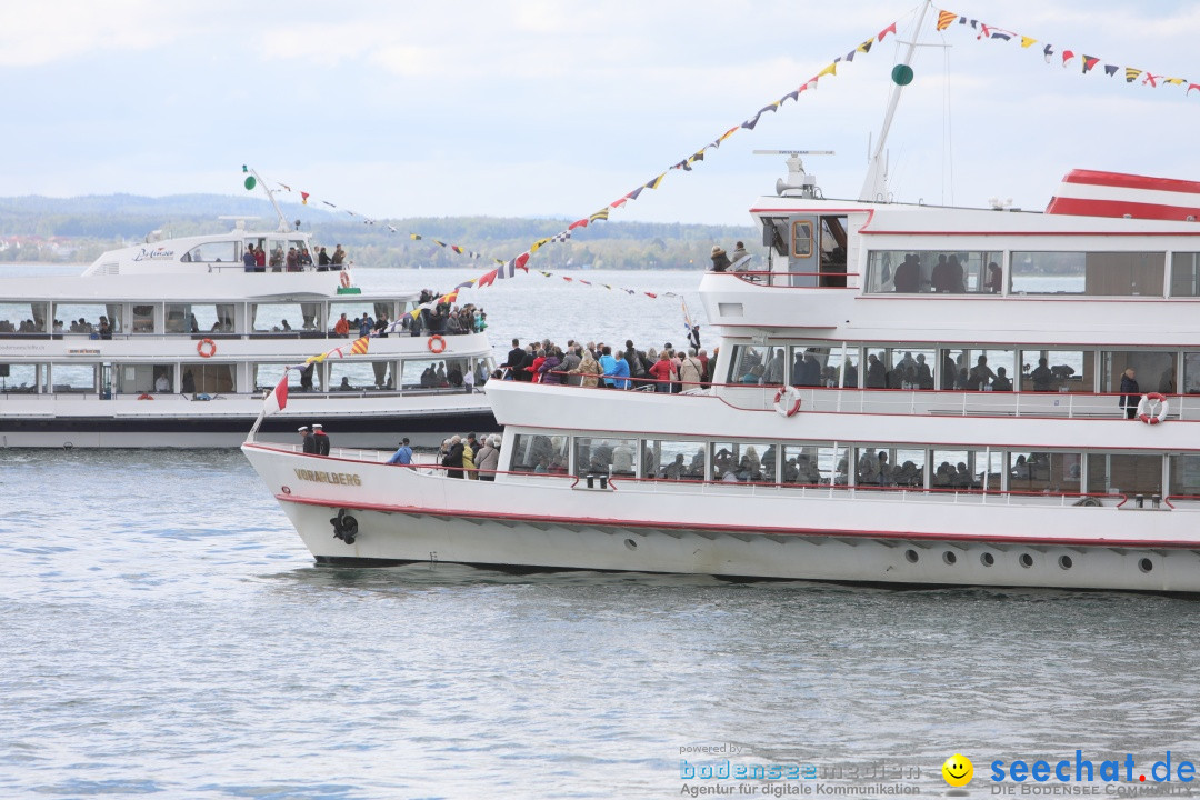 48. Internationale Flottensternfahrt: Bodensee - Friedrichshafen, 27.04.201