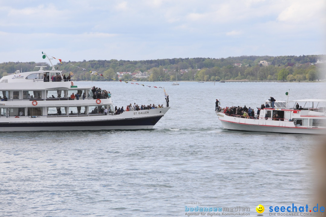 48. Internationale Flottensternfahrt: Bodensee - Friedrichshafen, 27.04.201