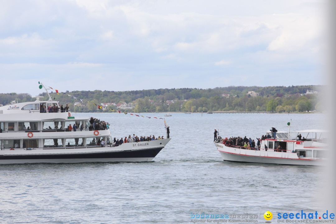 48. Internationale Flottensternfahrt: Bodensee - Friedrichshafen, 27.04.201