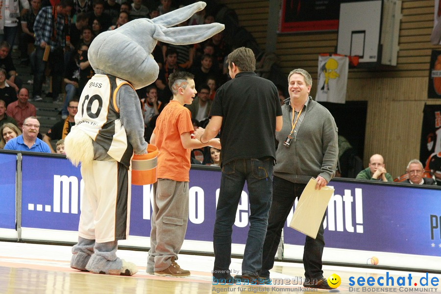 Basketball Bundesliga: ULM - BREMERHAVEN: Ulm, 27.02.2010