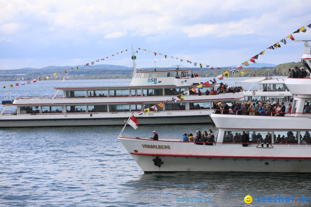 48. Internationale Flottensternfahrt: Bodensee - Friedrichshafen, 27.04.201