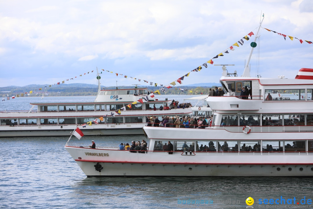 48. Internationale Flottensternfahrt: Bodensee - Friedrichshafen, 27.04.201