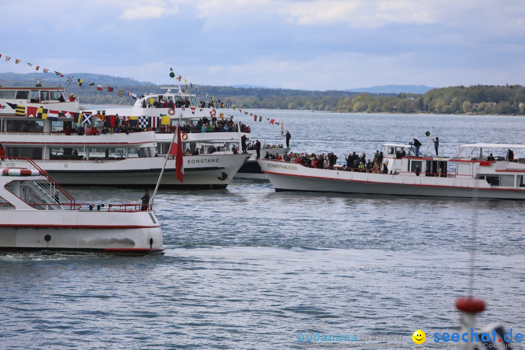 48. Internationale Flottensternfahrt: Bodensee - Friedrichshafen, 27.04.201