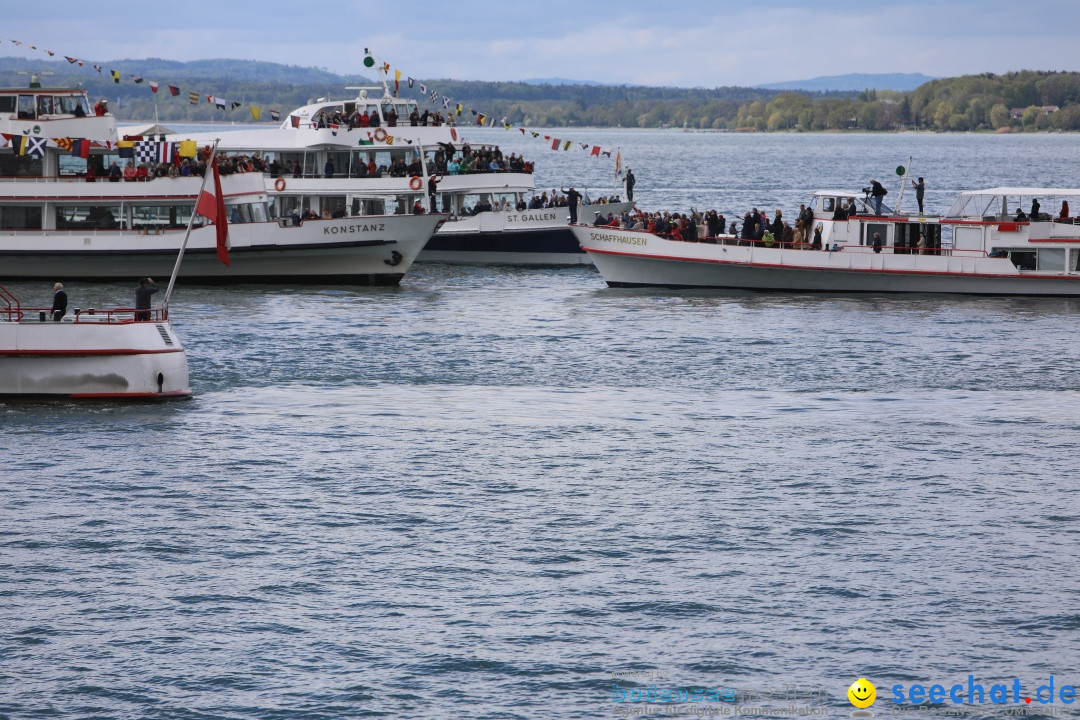 48. Internationale Flottensternfahrt: Bodensee - Friedrichshafen, 27.04.201