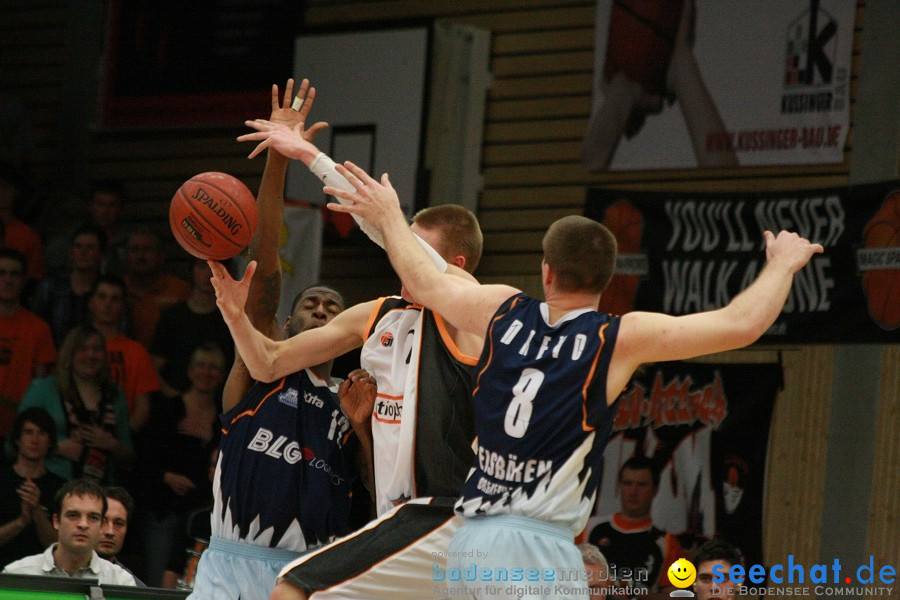 Basketball Bundesliga: ULM - BREMERHAVEN: Ulm, 27.02.2010