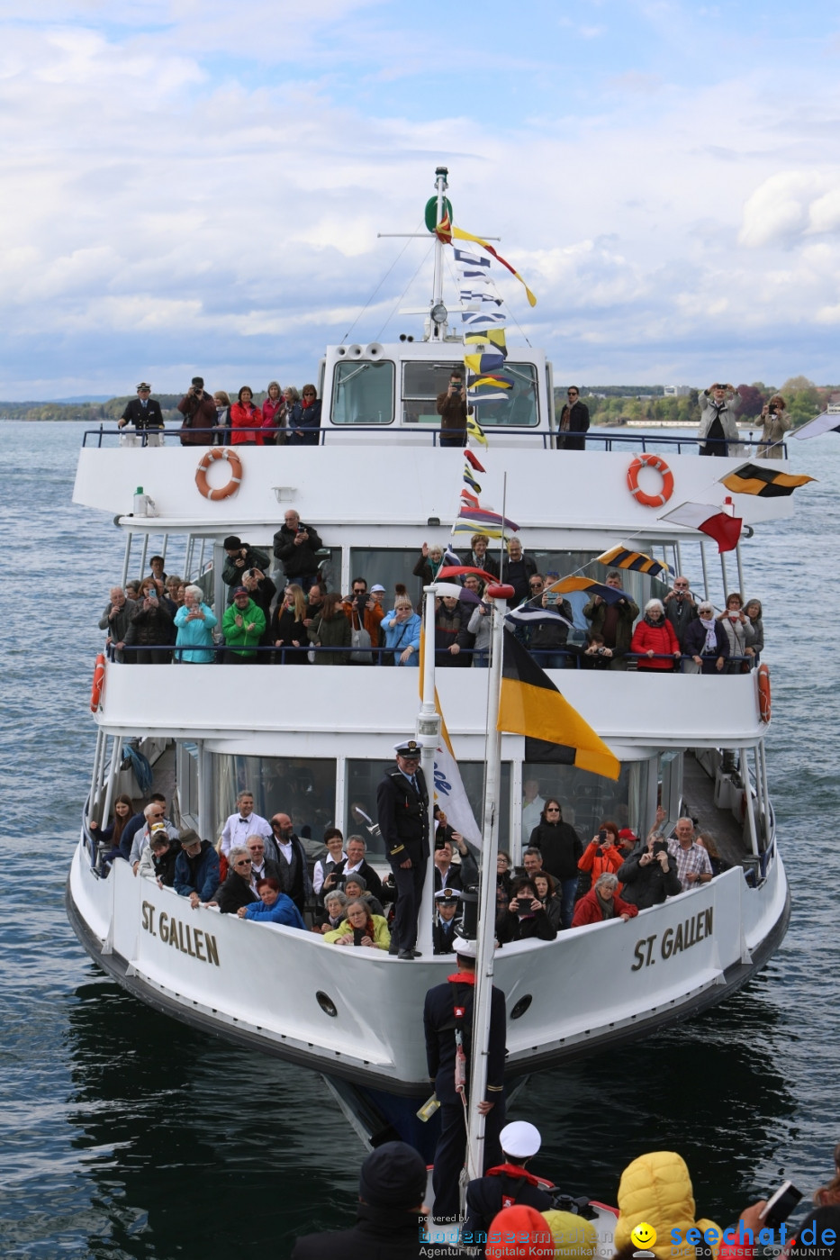 48. Internationale Flottensternfahrt: Bodensee - Friedrichshafen, 27.04.201