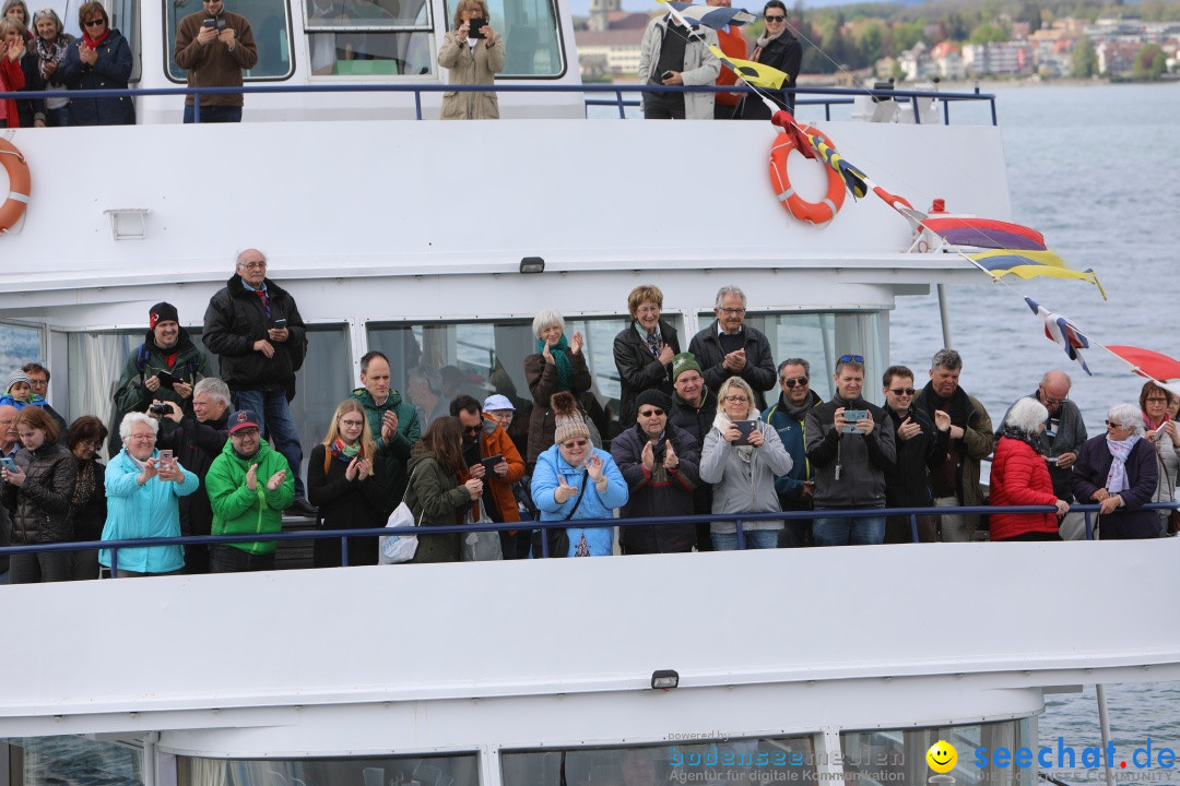 48. Internationale Flottensternfahrt: Bodensee - Friedrichshafen, 27.04.201