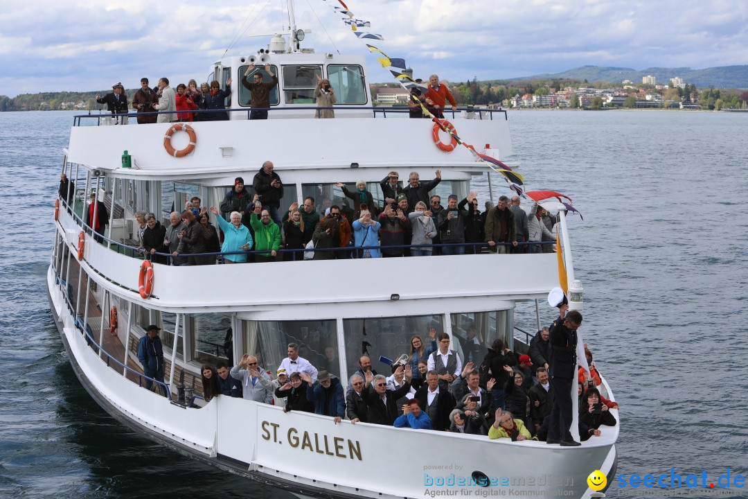 48. Internationale Flottensternfahrt: Bodensee - Friedrichshafen, 27.04.201