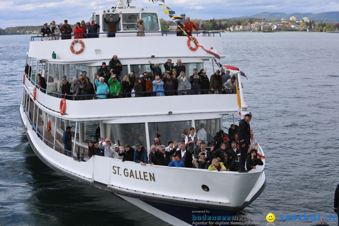 48. Internationale Flottensternfahrt: Bodensee - Friedrichshafen, 27.04.201