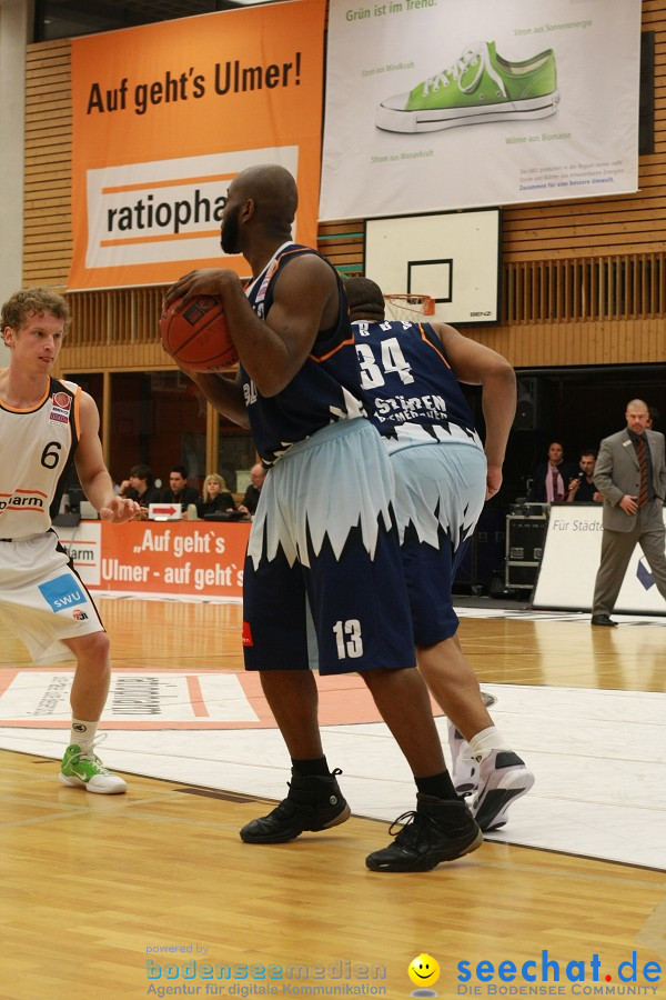 Basketball Bundesliga: ULM - BREMERHAVEN: Ulm, 27.02.2010