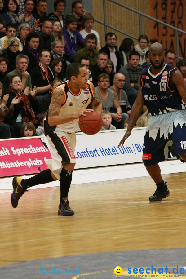 Basketball Bundesliga: ULM - BREMERHAVEN: Ulm, 27.02.2010