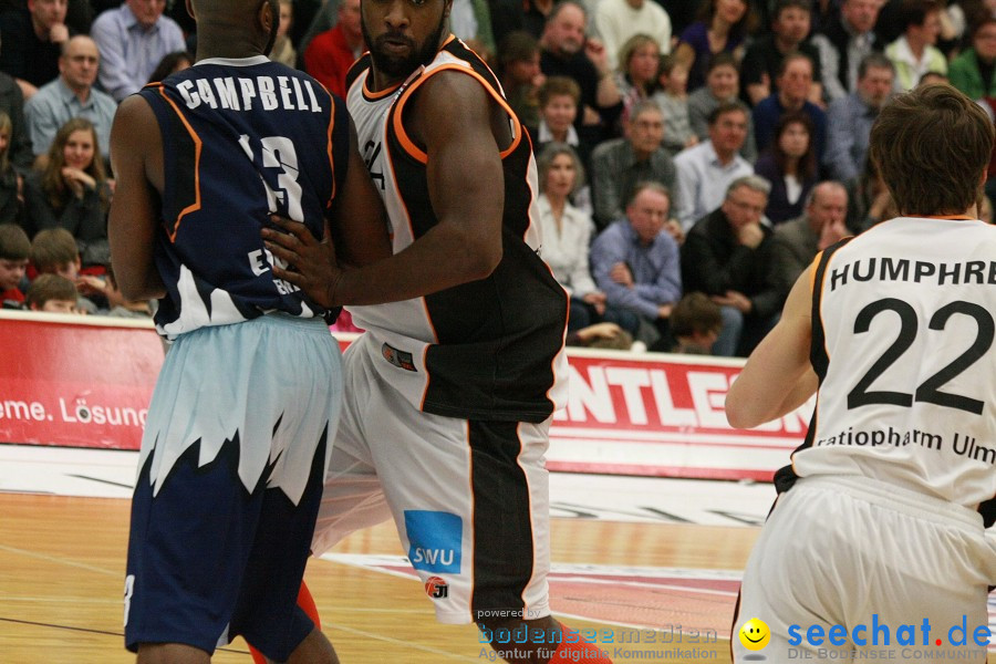 Basketball Bundesliga: ULM - BREMERHAVEN: Ulm, 27.02.2010