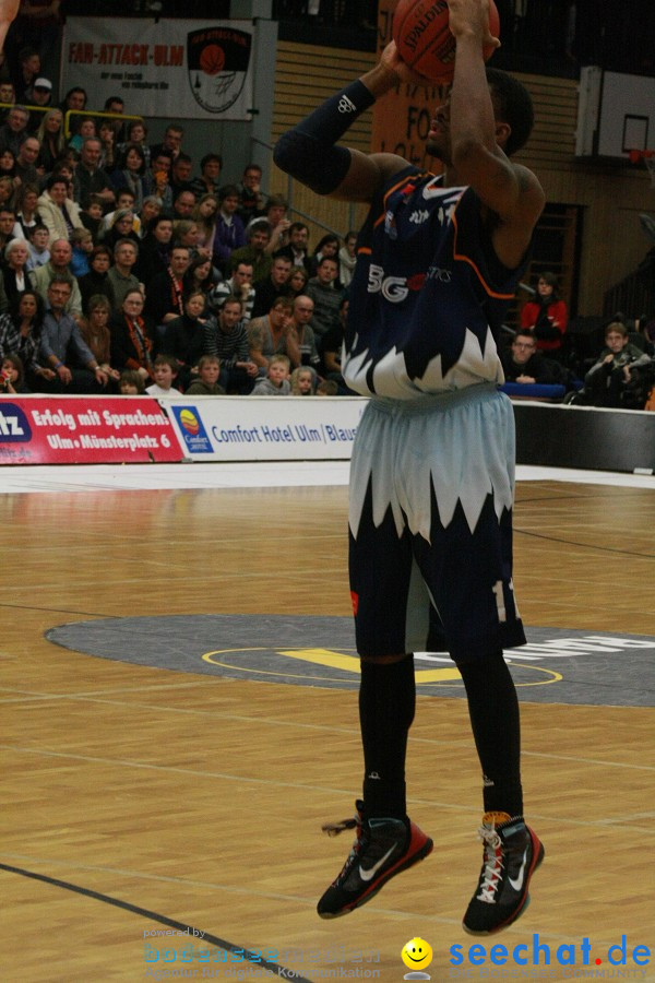 Basketball Bundesliga: ULM - BREMERHAVEN: Ulm, 27.02.2010