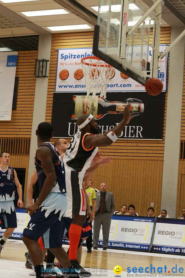 Basketball Bundesliga: ULM - BREMERHAVEN: Ulm, 27.02.2010