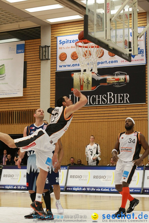 Basketball Bundesliga: ULM - BREMERHAVEN: Ulm, 27.02.2010