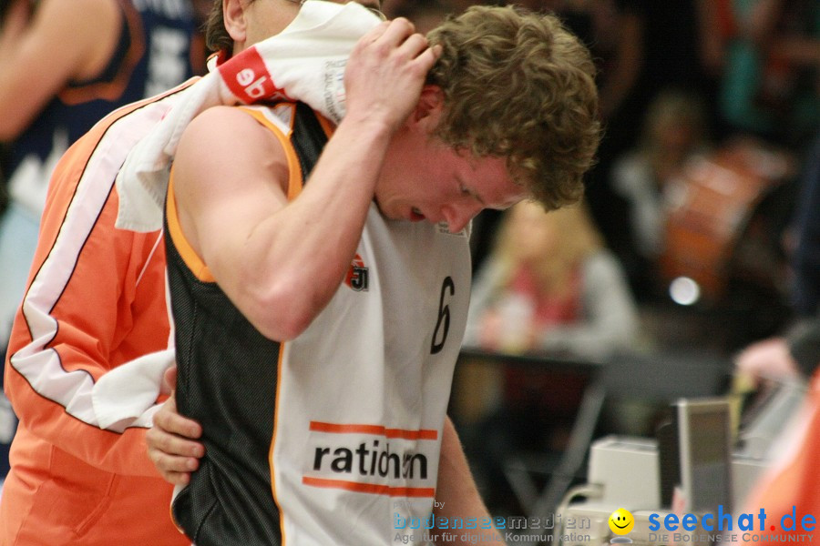 Basketball Bundesliga: ULM - BREMERHAVEN: Ulm, 27.02.2010