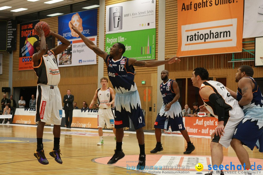 Basketball Bundesliga: ULM - BREMERHAVEN: Ulm, 27.02.2010