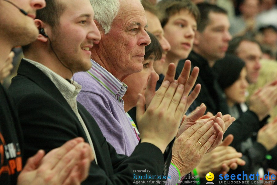 Basketball Bundesliga: ULM - BREMERHAVEN: Ulm, 27.02.2010