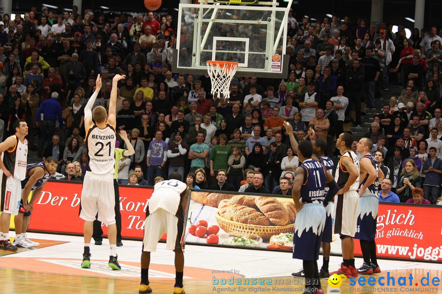 Basketball Bundesliga: ULM - BREMERHAVEN: Ulm, 27.02.2010