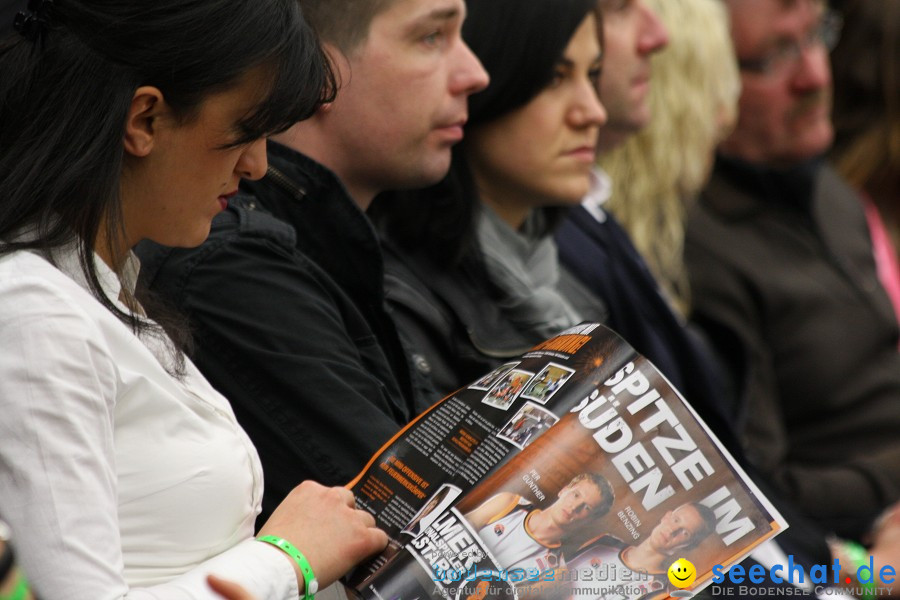 Basketball Bundesliga: ULM - BREMERHAVEN: Ulm, 27.02.2010