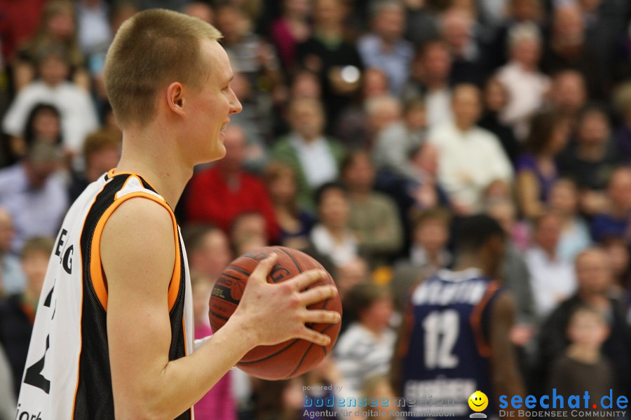 Basketball Bundesliga: ULM - BREMERHAVEN: Ulm, 27.02.2010