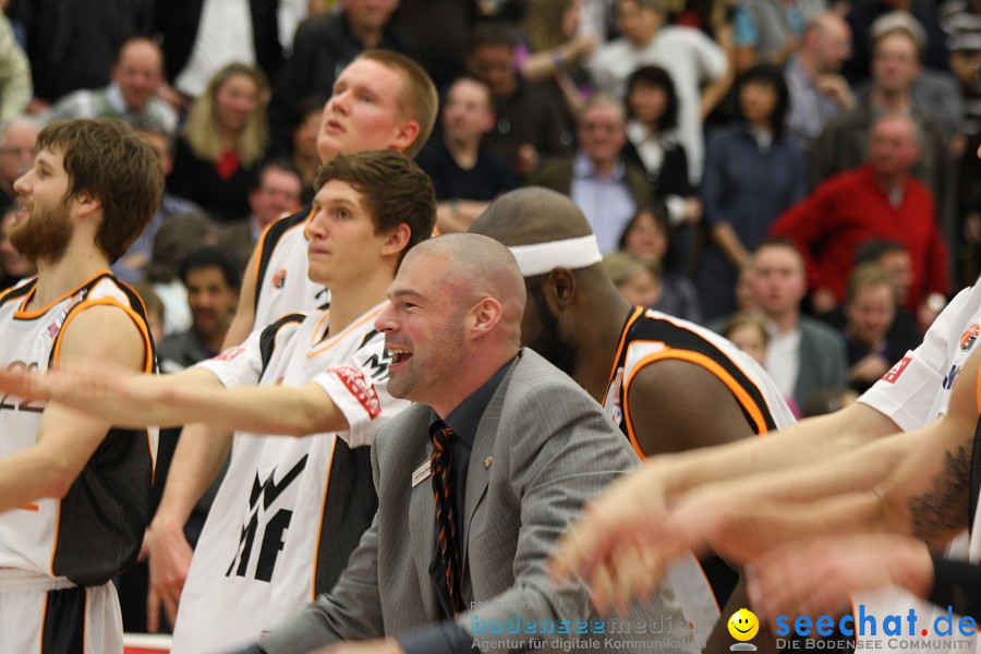 Basketball Bundesliga: ULM - BREMERHAVEN: Ulm, 27.02.2010