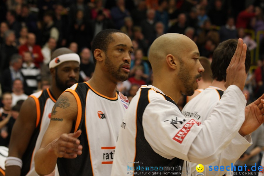 Basketball Bundesliga: ULM - BREMERHAVEN: Ulm, 27.02.2010