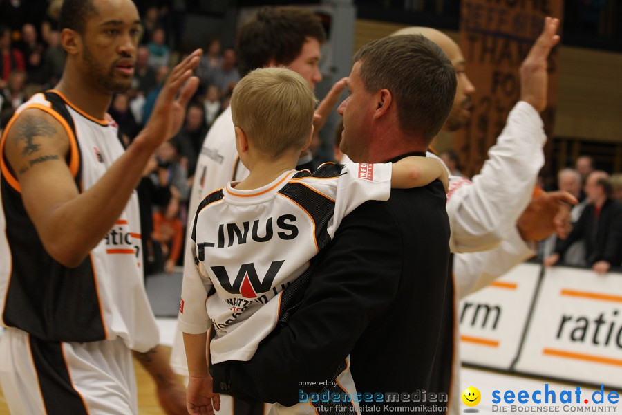 Basketball Bundesliga: ULM - BREMERHAVEN: Ulm, 27.02.2010