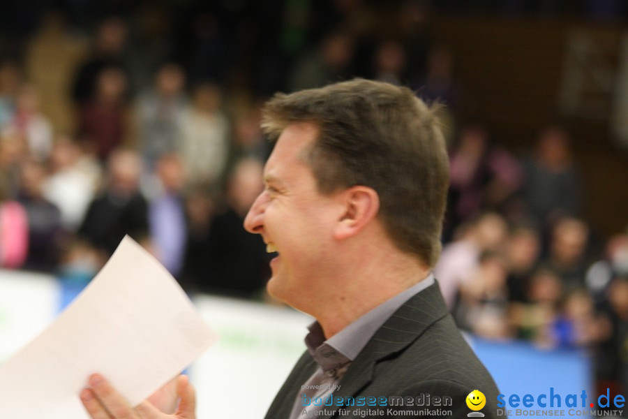 Basketball Bundesliga: ULM - BREMERHAVEN: Ulm, 27.02.2010