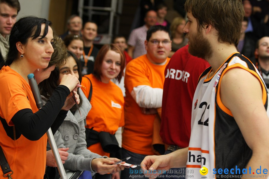 Basketball Bundesliga: ULM - BREMERHAVEN: Ulm, 27.02.2010