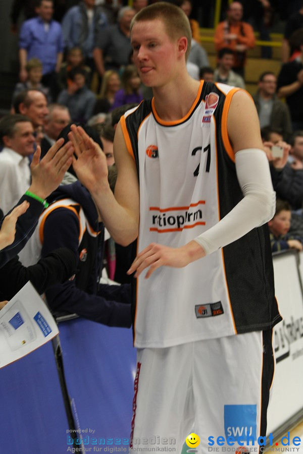 Basketball Bundesliga: ULM - BREMERHAVEN: Ulm, 27.02.2010