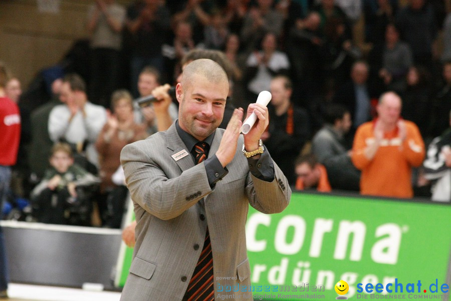 Basketball Bundesliga: ULM - BREMERHAVEN: Ulm, 27.02.2010