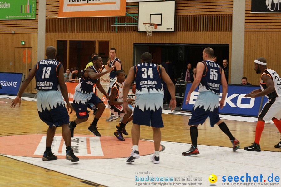 Basketball Bundesliga: ULM - BREMERHAVEN: Ulm, 27.02.2010