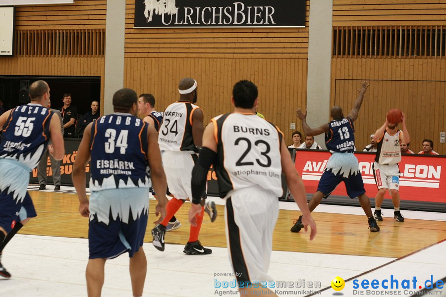 Basketball Bundesliga: ULM - BREMERHAVEN: Ulm, 27.02.2010