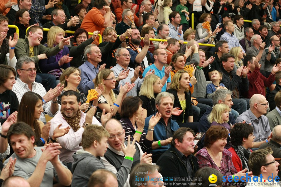 Basketball Bundesliga: ULM - BREMERHAVEN: Ulm, 27.02.2010