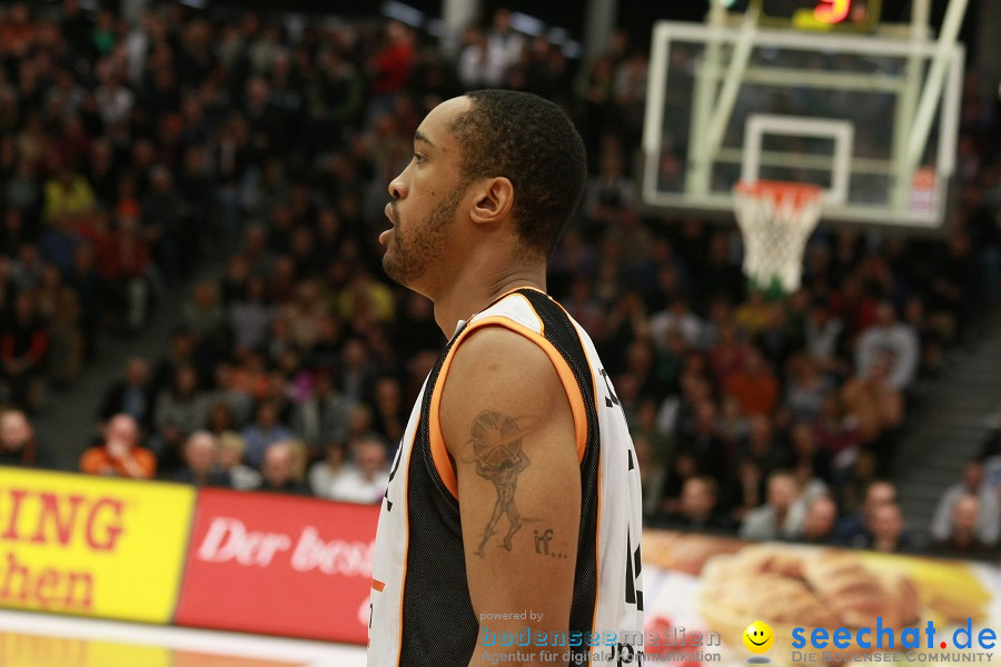 Basketball Bundesliga: ULM - BREMERHAVEN: Ulm, 27.02.2010