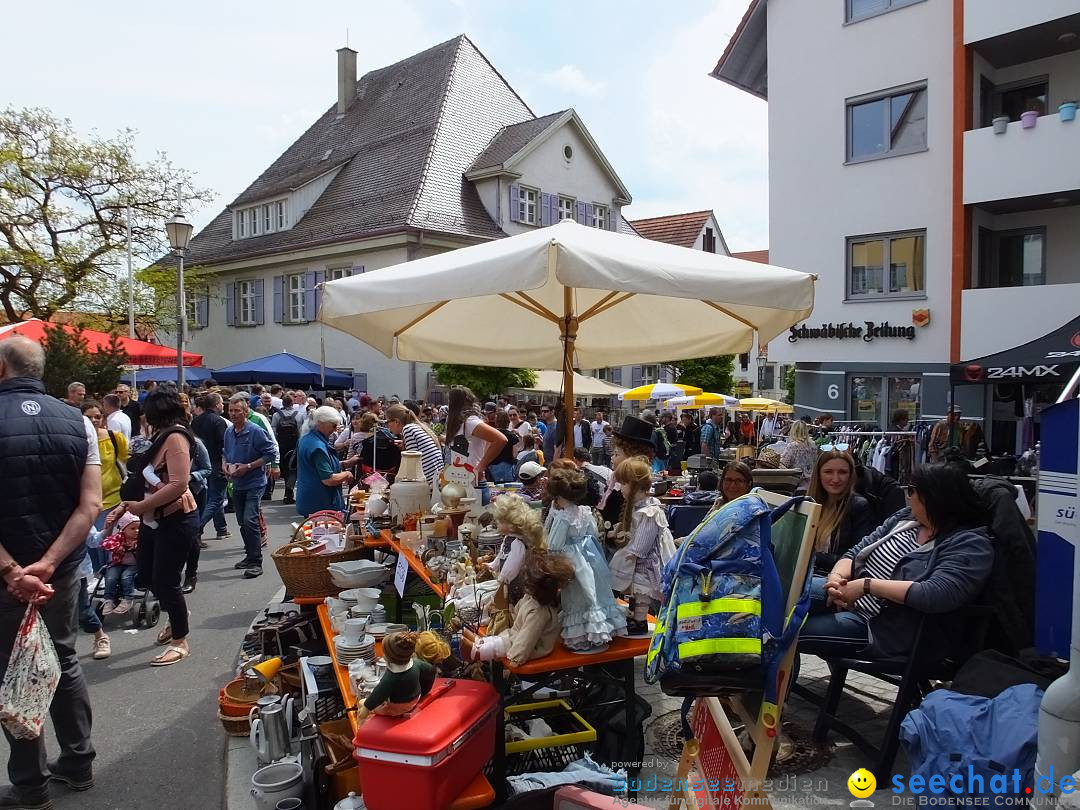 Flohmarkt in Riedlingen am Bodensee, 18.05.2019