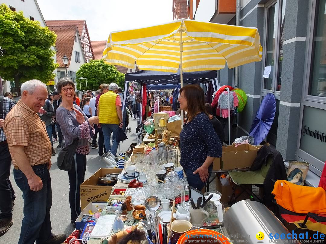 Flohmarkt in Riedlingen am Bodensee, 18.05.2019