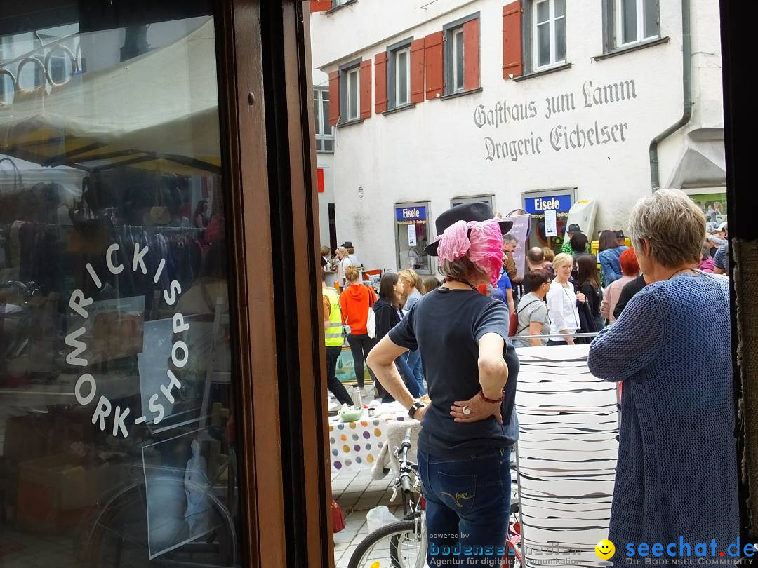 Flohmarkt in Riedlingen am Bodensee, 18.05.2019