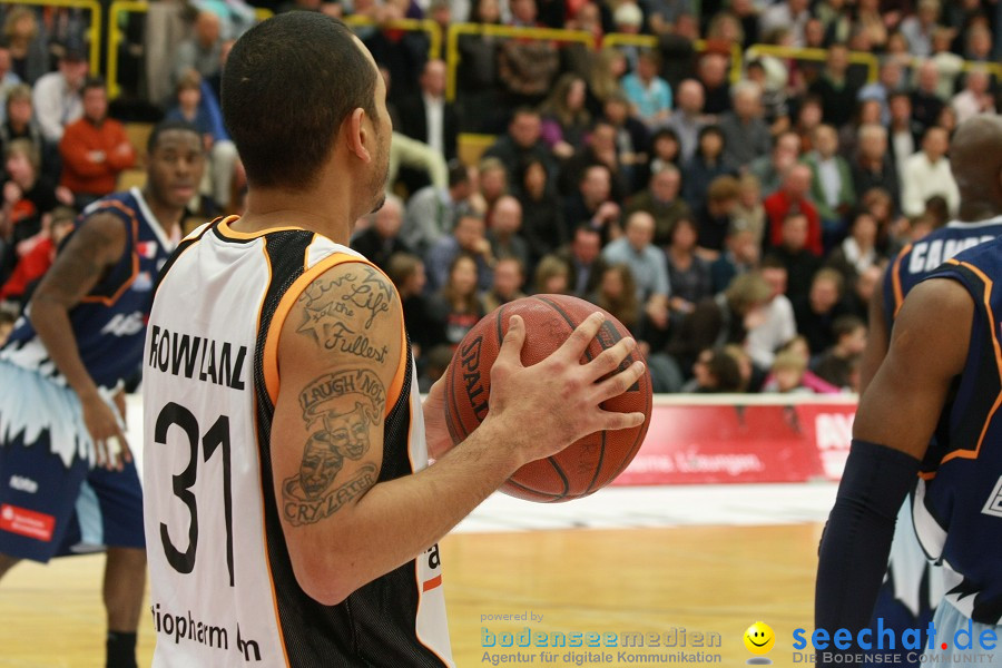 Basketball Bundesliga: ULM - BREMERHAVEN: Ulm, 27.02.2010