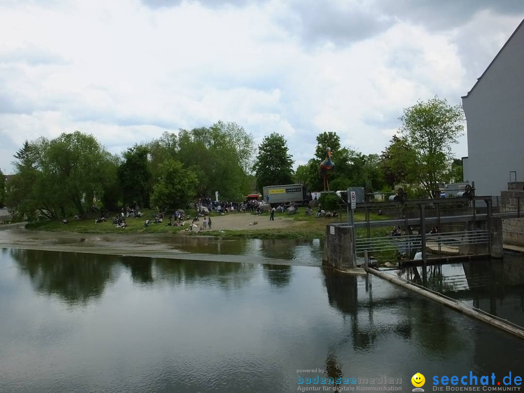 Flohmarkt in Riedlingen am Bodensee, 18.05.2019