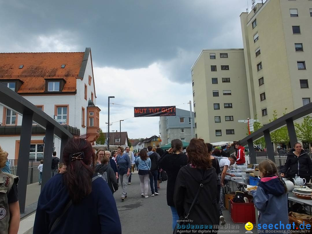 Flohmarkt in Riedlingen am Bodensee, 18.05.2019