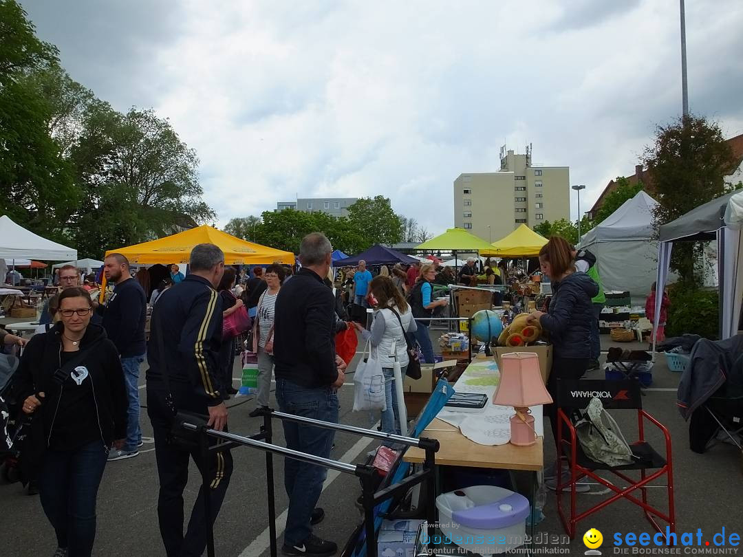 Flohmarkt in Riedlingen am Bodensee, 18.05.2019