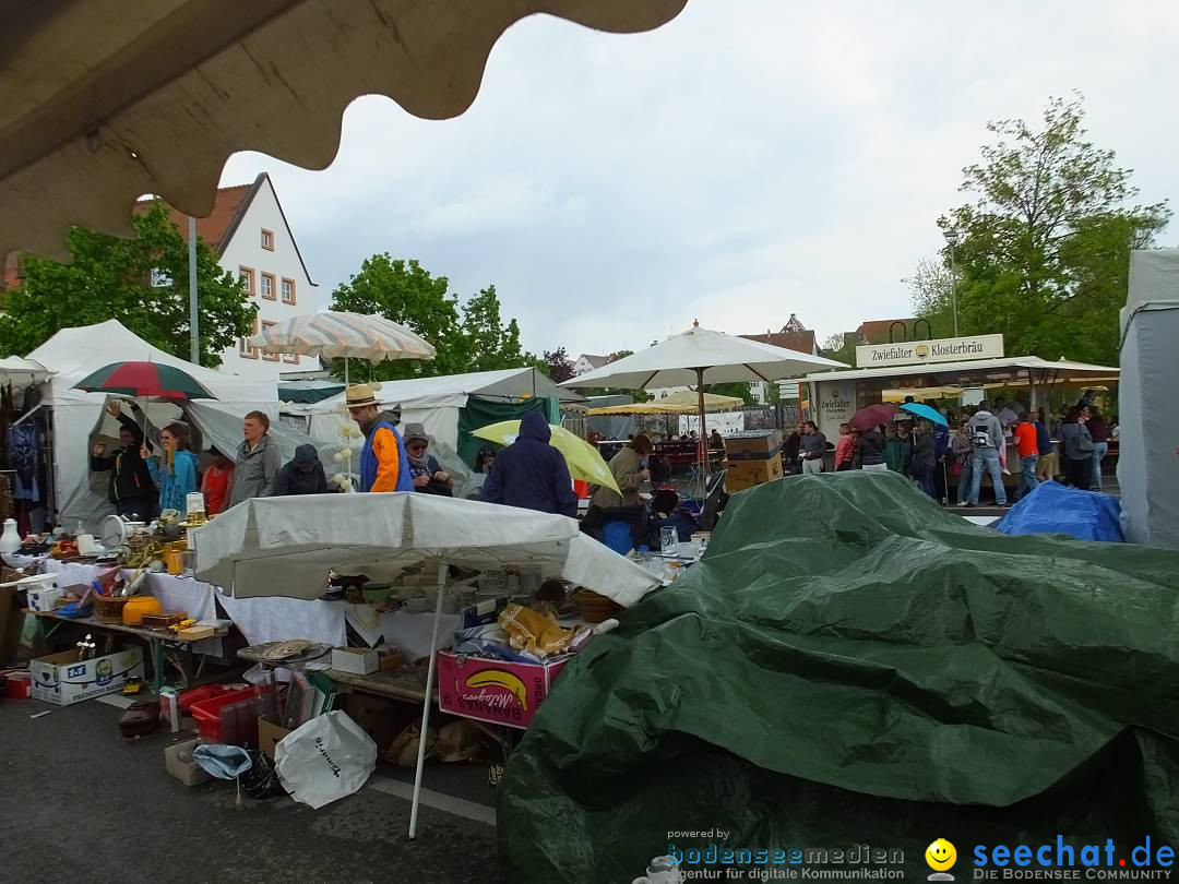 Flohmarkt in Riedlingen am Bodensee, 18.05.2019