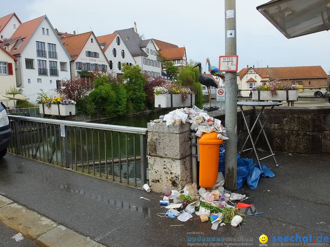 Flohmarkt in Riedlingen am Bodensee, 18.05.2019