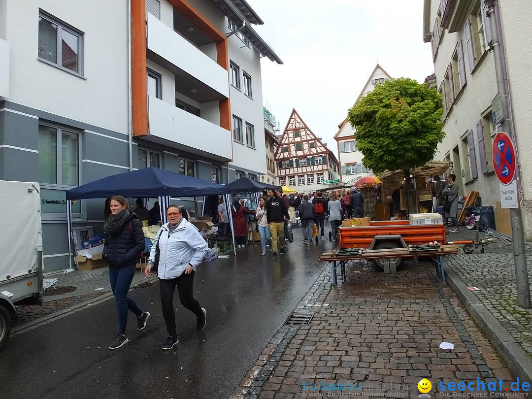 Flohmarkt in Riedlingen am Bodensee, 18.05.2019